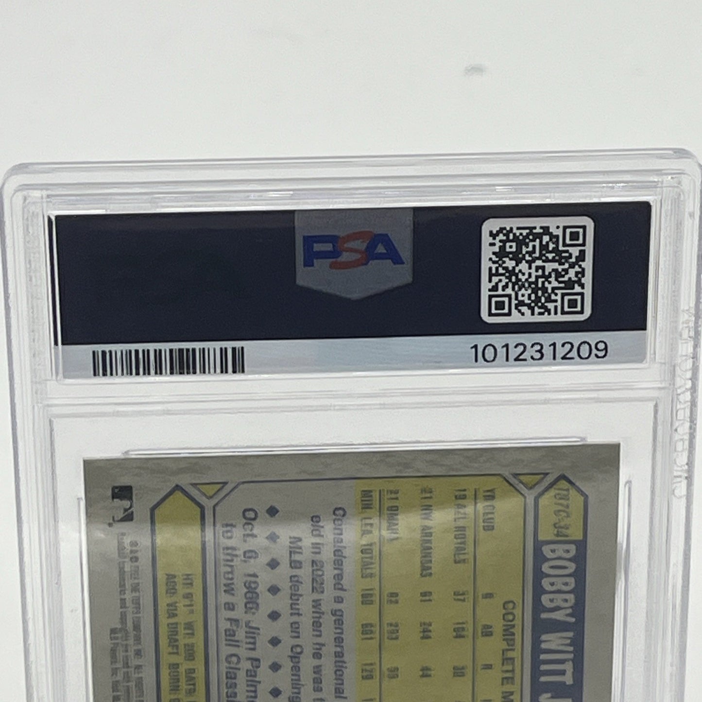 2022 Topps Silver Pack Bobby Witt Jr Update T87C34 MINT PSA 9 ROOKIE RC 2022 Topps Silver Pack Bobby Witt Jr, Bobby Witt Jr Rookie Card PSA 9, Topps Update T87C34 RC, PSA graded baseball cards, Kansas City Royals rookie card, Bobby Witt Jr RC silver pack, PSA 9 Bobby Witt Jr Topps, Topps 2022 Bobby Witt Jr rookie, rare Bobby Witt Jr trading card, Topps Silver Pack RC card