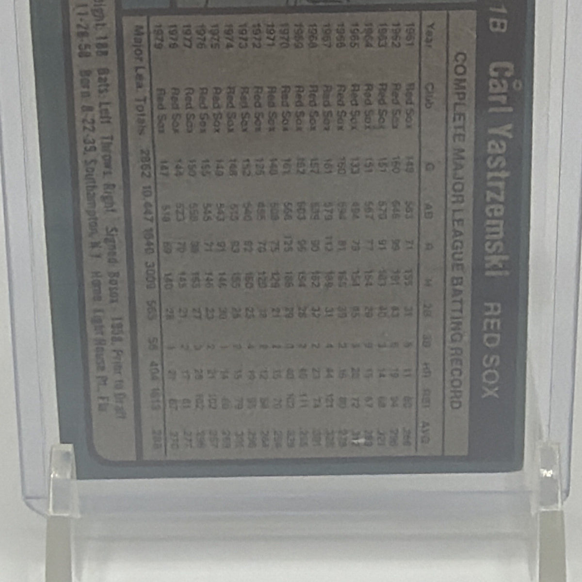 1980 Topps - Carl Yastrzemski #720