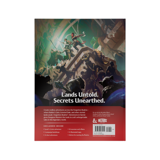 Dungeons & Dragons: Forgotten Realms — Adventures in Faerûn (Dungeon Master Expansion) (Hardcover)