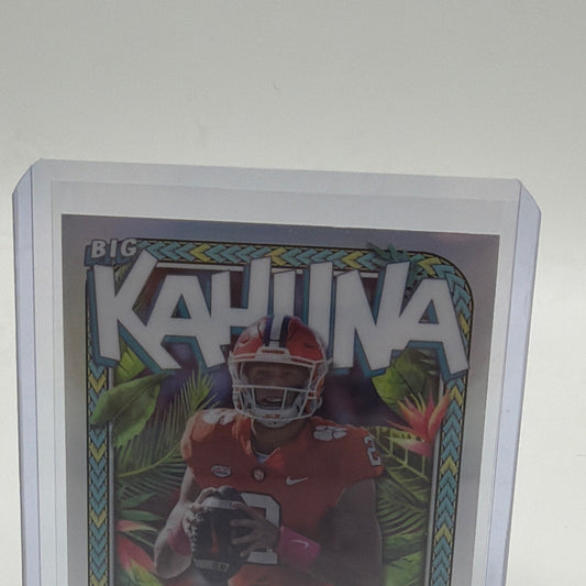 Close-up of Cade Klubnik The Big Kahuna #TBK-6 showing the colorful tropical Chrome design