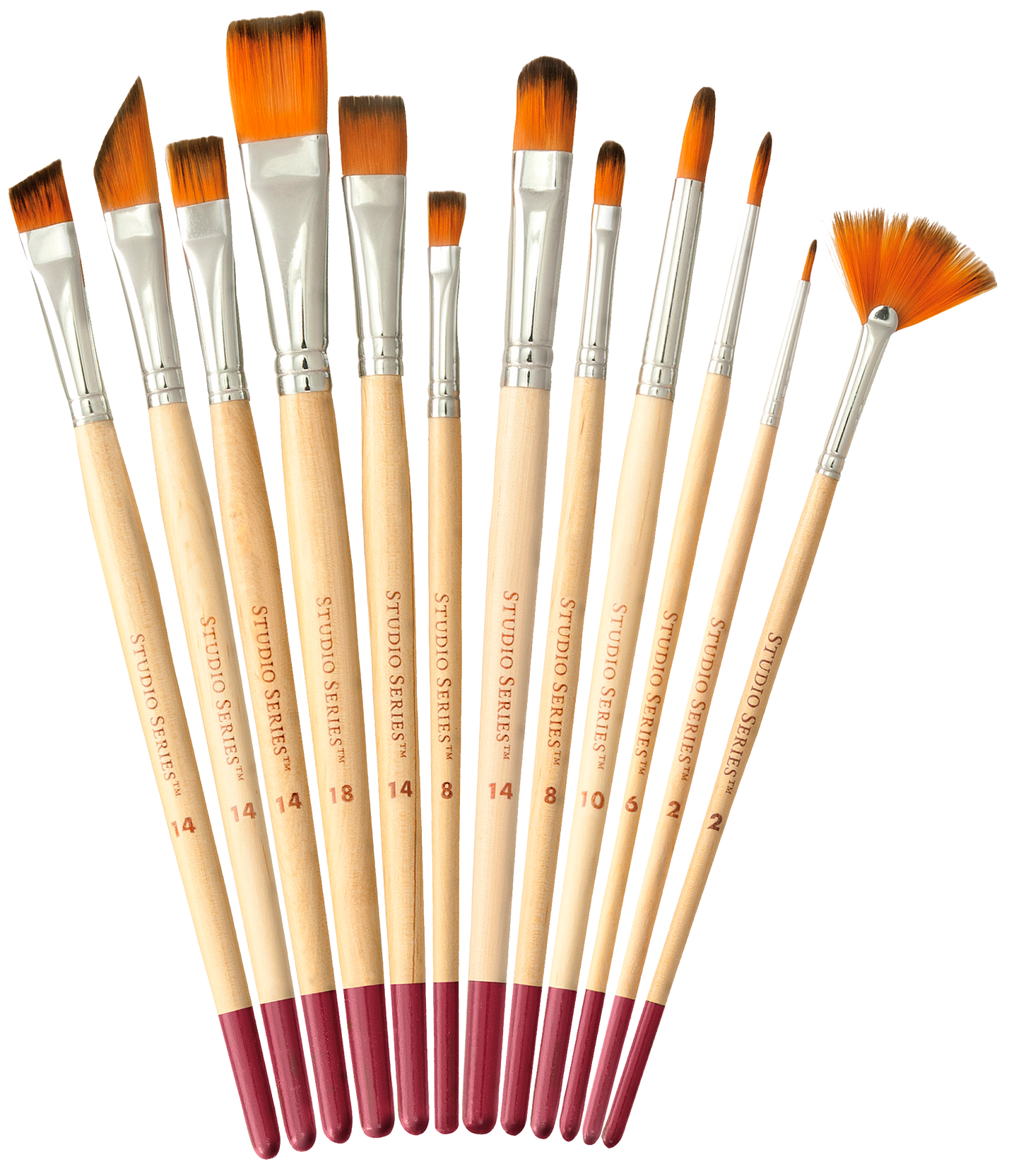 Studio Series Artist's Paintbrush Set of 12