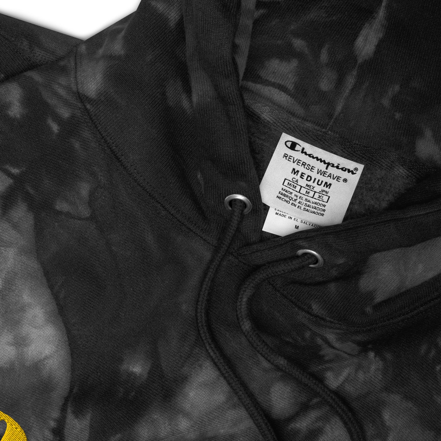 rogue and rye tie-dye hoodie, battle axe champion hoodie, fantasy streetwear, unisex tie-dye gamer hoodie, reverse weave fleece sweatshirt, rpg themed hoodie, rogue and rye merch, champion battle axe hoodie, heavy fleece game night hoodie, tie-dye hoodie for adventurers, embroidered champion fantasy hoodie, shrink-resistant hoodie, unique pattern champion sweatshirt