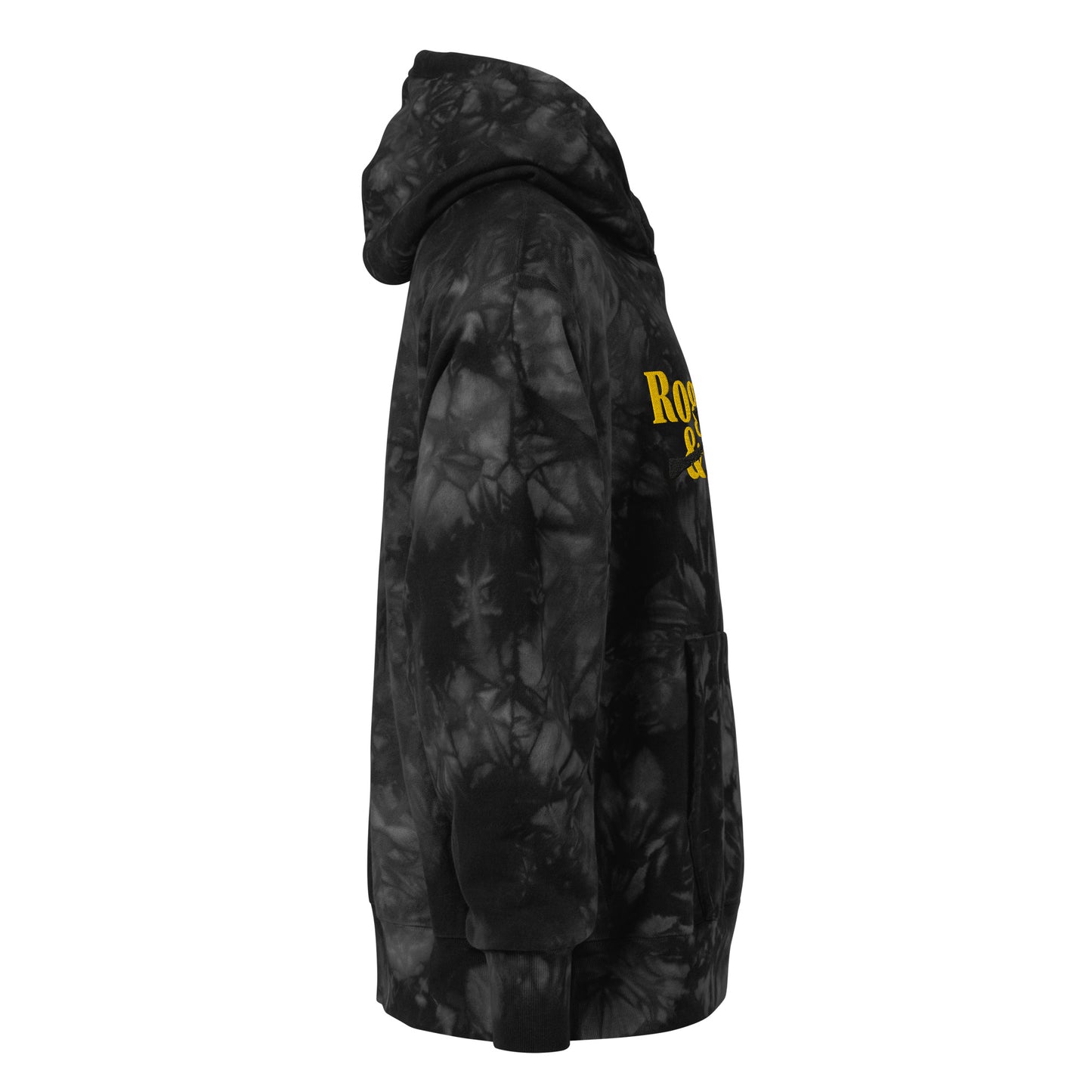 rogue and rye tie-dye hoodie, battle axe champion hoodie, fantasy streetwear, unisex tie-dye gamer hoodie, reverse weave fleece sweatshirt, rpg themed hoodie, rogue and rye merch, champion battle axe hoodie, heavy fleece game night hoodie, tie-dye hoodie for adventurers, embroidered champion fantasy hoodie, shrink-resistant hoodie, unique pattern champion sweatshirt
