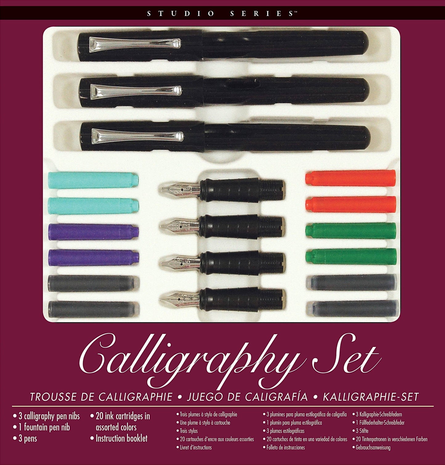 calligraphy starter kit, beginner calligraphy set, hand lettering kit, calligraphy pens and nibs, ink cartridge calligraphy set, calligraphy kit for teens and adults, learn calligraphy at home, modern calligraphy supplies, calligraphy gift set, pen and nib set, writing set with ink, calligraphy kit with instructions, brush and script lettering tools