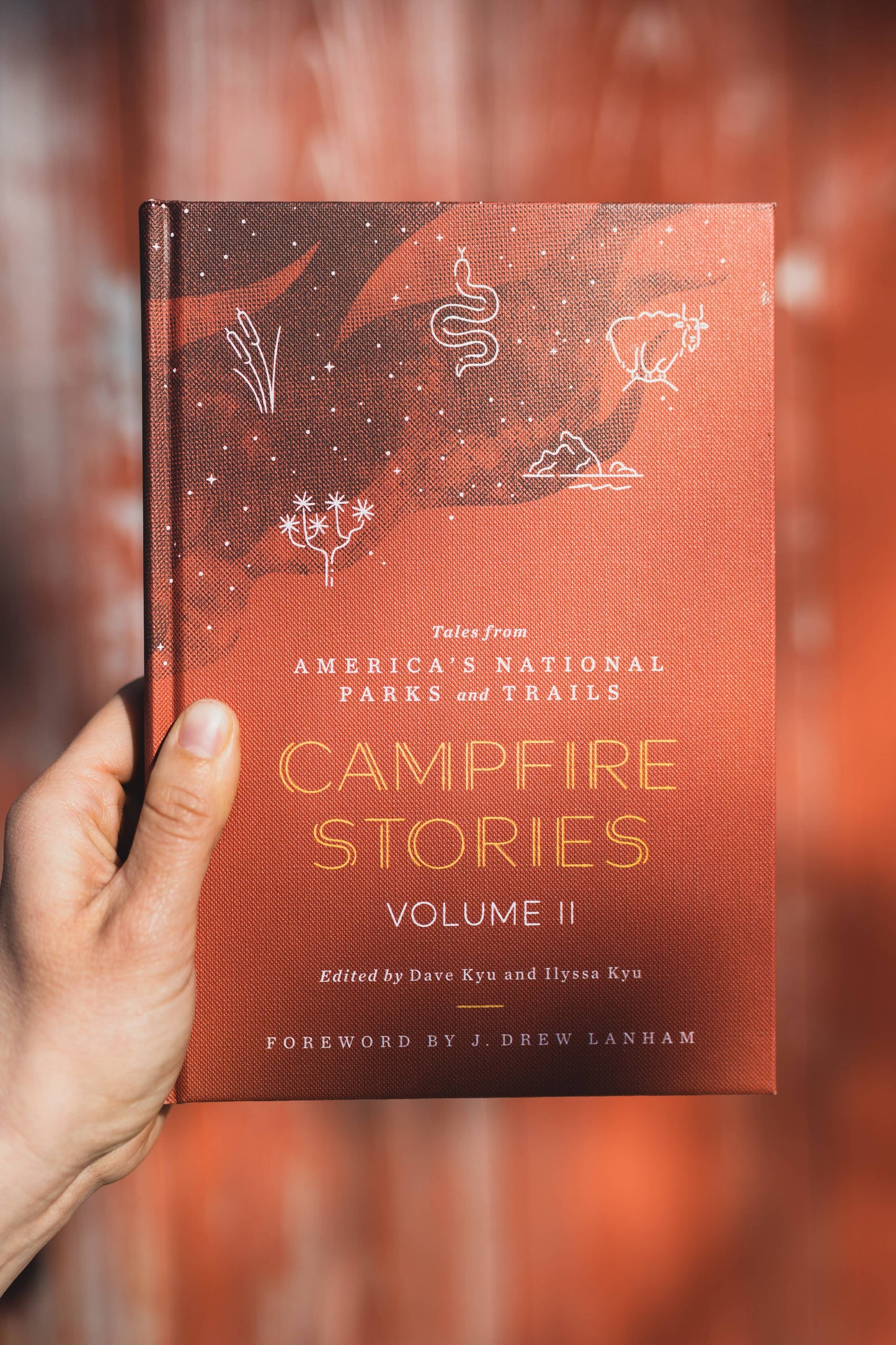 campfire stories volume ii, national parks storytelling book, modern nature writing, diverse voices in nature, bipoc lgbtq nature writers, contemporary campfire tales, poetry and folklore national parks, campfire stories anthology, trail stories and reflections, essays about national parks, stories from american wilderness, campfire reading collection, national park inspired literature, outdoor storytelling book, national parks prose and poetry