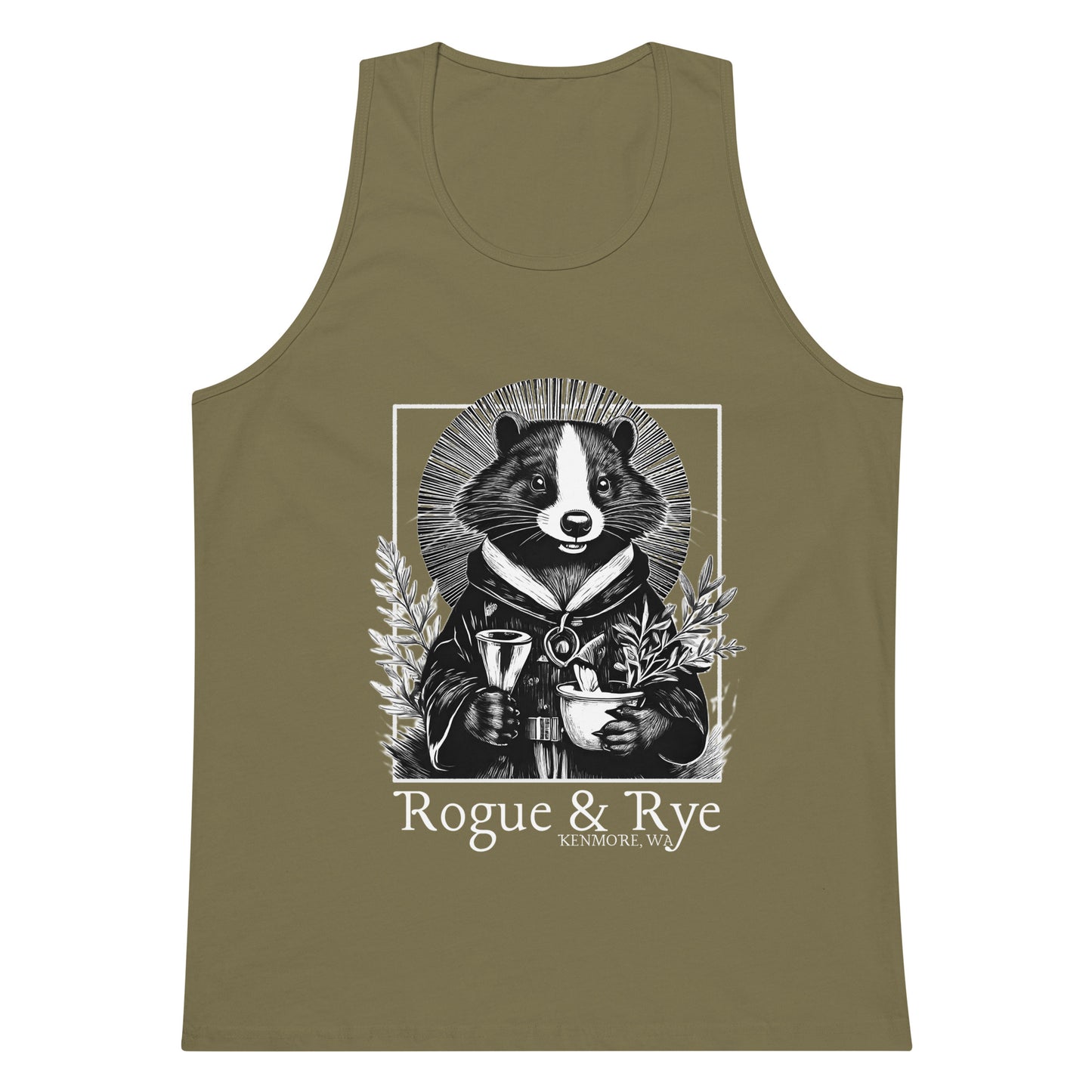 cleric tank top, dark fantasy tank, rogue and rye apparel, rpg character tank, unisex gaming shirt, breathable cotton tank, relaxed fit workout top, medieval inspired tank, soft durable tank for adventurers, premium fantasy tank, everyday wear for gamers