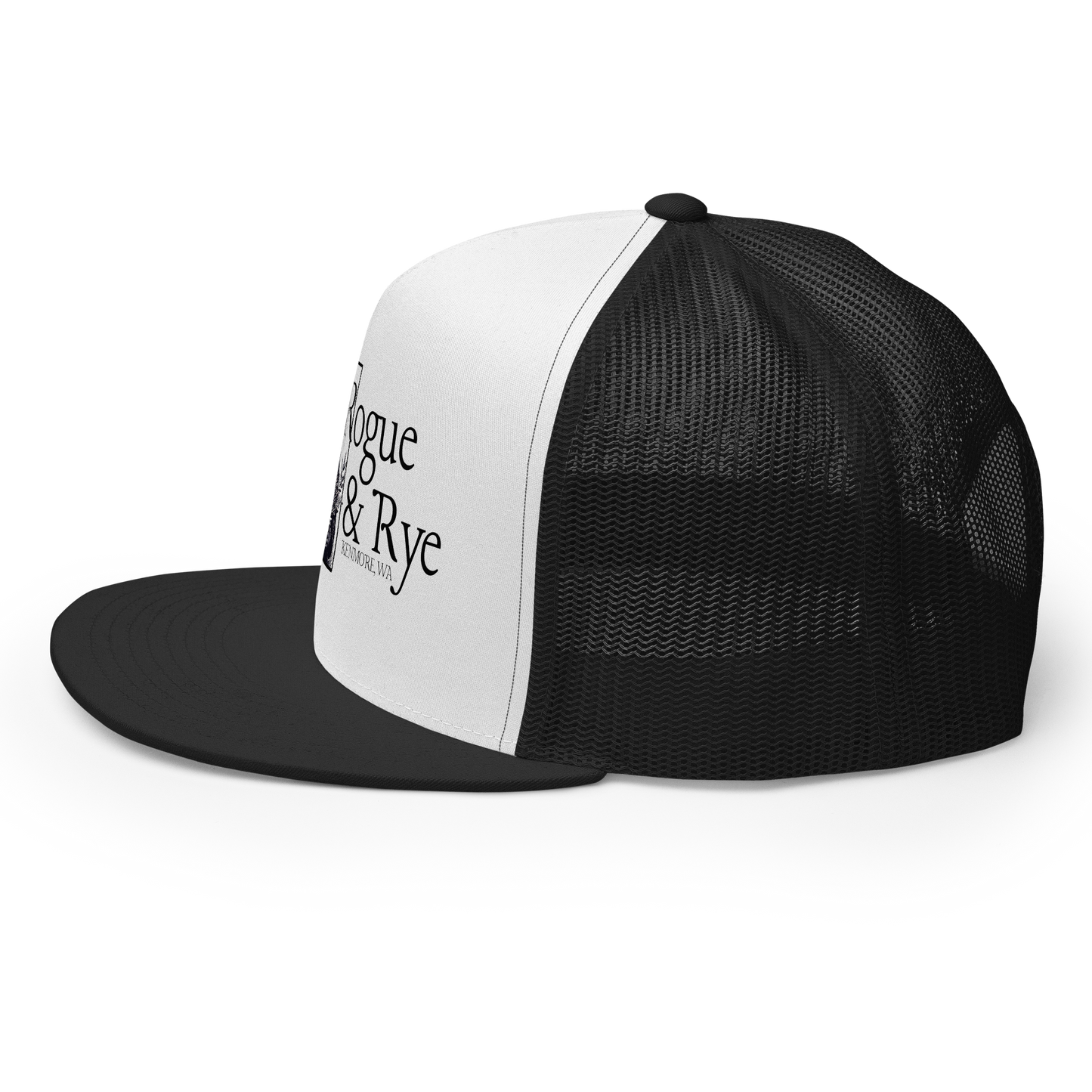 cleric trucker cap, skunk cleric hat, Rogue & Rye DnD hat, healing class cap, DnD trucker hat, RPG character hat, fantasy roleplay merch, adjustable DnD cap, skunk character gear, tabletop game apparel