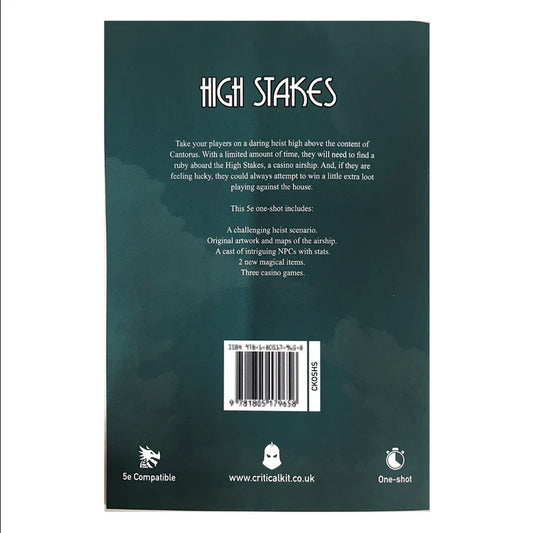 High Stakes - 5E One Shot Adventure