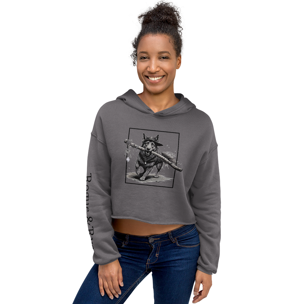 druid crop hoodie, cropped fantasy hoodie, RPG inspired hoodie, D&D druid fashion, women’s cropped hoodie, Rogue & Rye apparel, cozy nerdy hoodie, tabletop RPG hoodie, fantasy adventure clothing, druid character hoodie