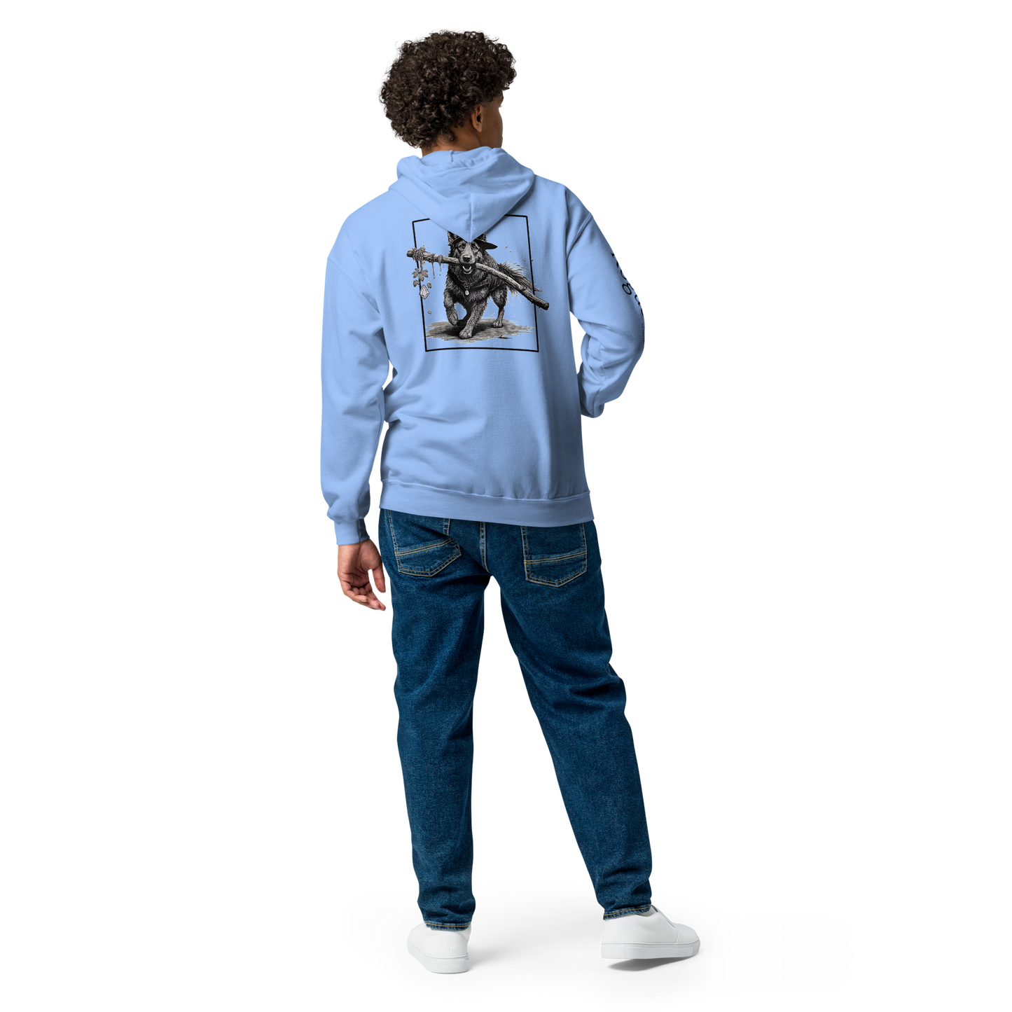 druid zip hoodie, fantasy zip-up sweatshirt, D&D druid hoodie, RPG inspired clothing, unisex zip hoodie, fleece gamer hoodie, Rogue & Rye apparel, nature-themed hoodie, comfy nerdy hoodie, zip hoodie for tabletop fans