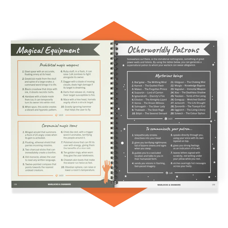 DnD character creation tool, fantasy RPG character kit, 5E character backstory generator, random tables for DnD, NPC generator for game masters, DnD player resource book, fantasy RPG character builder, unique traits for DnD characters, roleplay inspiration toolkit, character development for tabletop RPGs, Dungeons and Dragons class generator