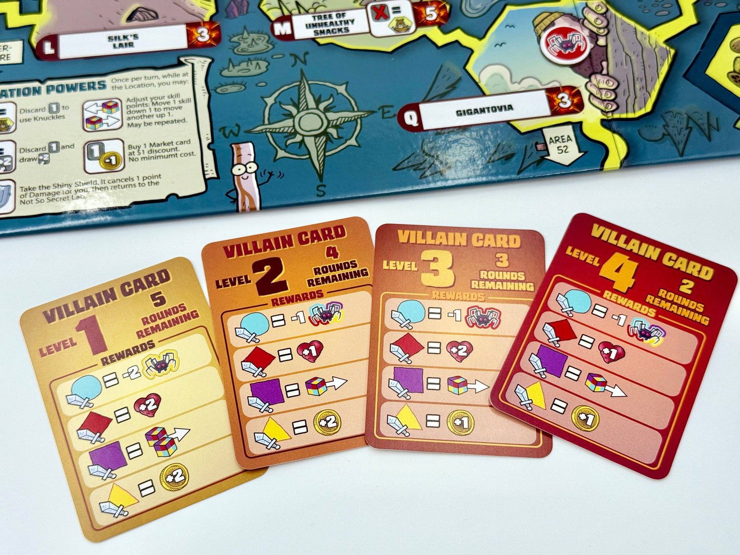 Ham Helsing board game
Fireside Games Ham Helsing
cooperative adventure board game
co-op board game
monster hunting board game
graphic novel board game
cooperative board game with character upgrades
card crafting board game
transparent upgrade cards board game
team-based adventure game
defend locations from minions board game
cooperative strategy game for game night
spooky humorous adventure board game