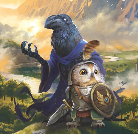 Humblewood Bandit minis, Hit Point Press miniatures, playable race DnD minis, Jerbeen Vulpin Cervan Corvum Mapach, tabletop RPG miniatures, Humblewood characters, DnD animal folk minis, Bandit Coalition figures, fantasy animal minis, roleplaying game accessories, Humblewood NPC minis, RPG character minis set