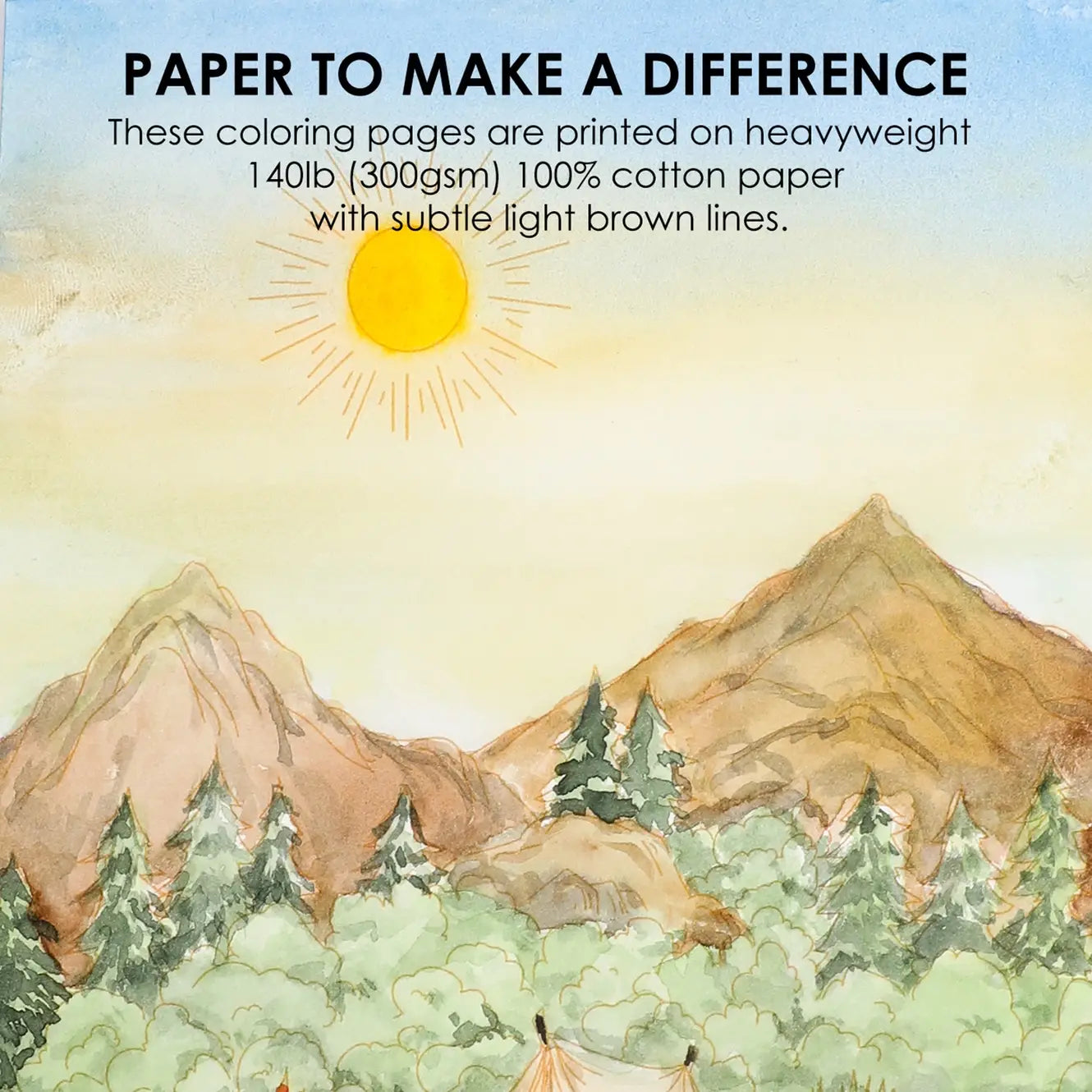 travel watercolor kit, portable watercolor set, landscape painting set, beginner watercolor box, outdoor art supplies, 12-color watercolor palette, cotton watercolor paper book, hot press watercolor pad, watercolor kit for adults, on-the-go art supplies, watercolor club box