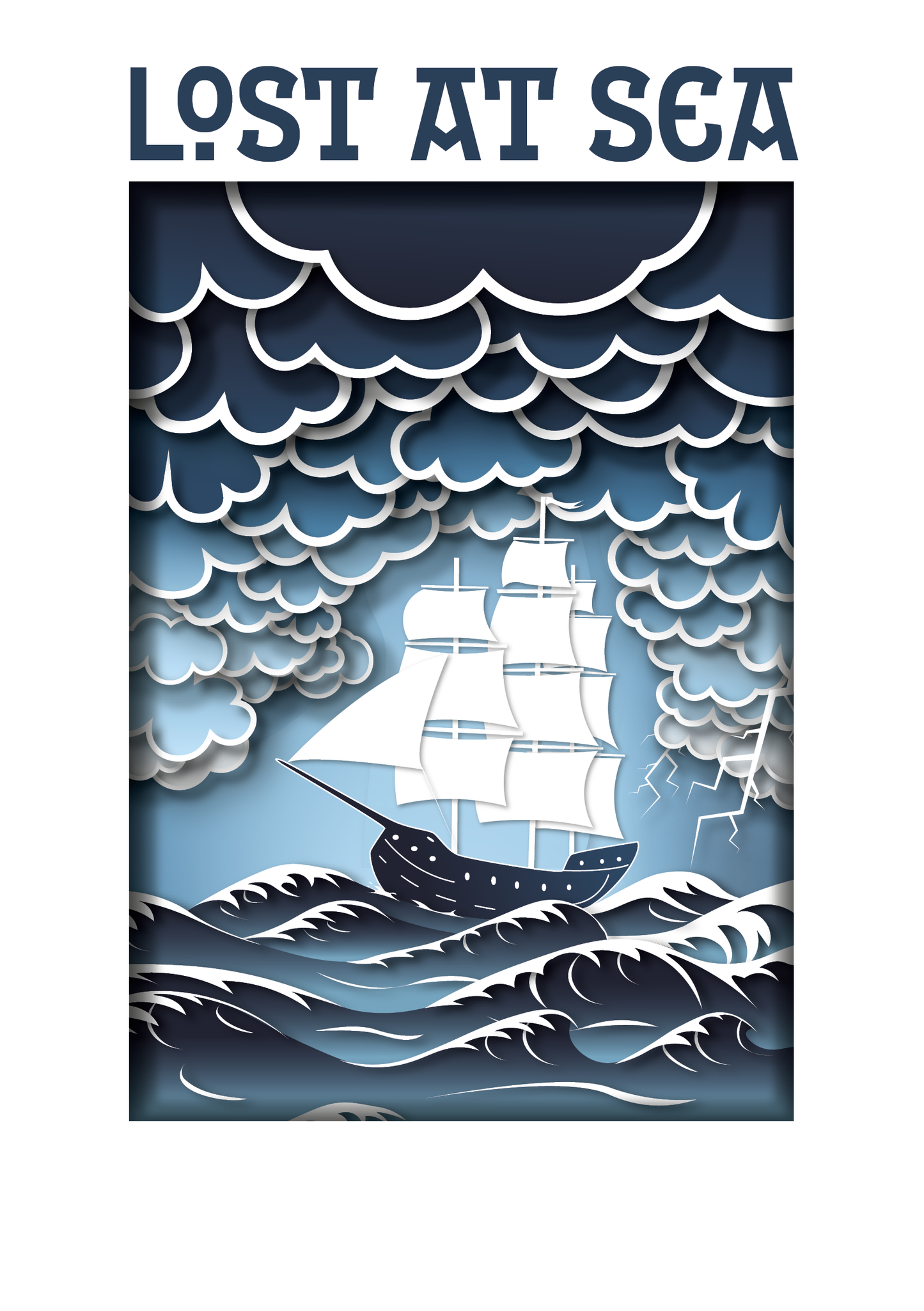 lost at sea solo TTRPG, nautical solo RPG, maritime roleplaying game, seafaring adventure tabletop game, solo journaling RPG sea, survival at sea board game RPG, ocean-themed TTRPG, multiplayer maritime RPG, solo RPG with character sheets, nautical dice roleplaying game