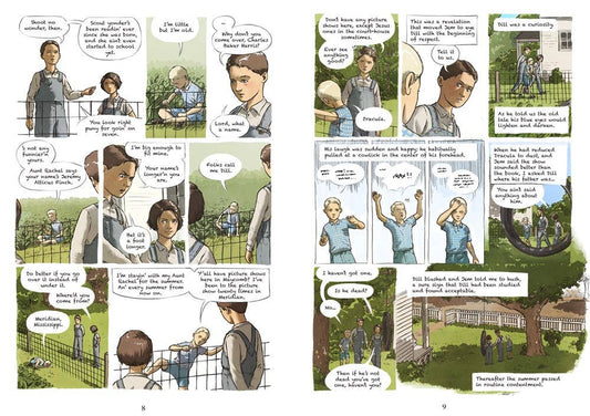 To Kill a Mockingbird graphic novel, Harper Lee graphic adaptation, Fred Fordham illustrator Mockingbird, classic American literature graphic novel, Pulitzer Prize adaptation, Maycomb Alabama illustrated story, YA and adult graphic novel classics, HarperCollins graphic adaptation, classroom edition To Kill a Mockingbird, visual adaptation of classic literature, Rogue & Rye book collection, literary graphic novels for teens and adults.