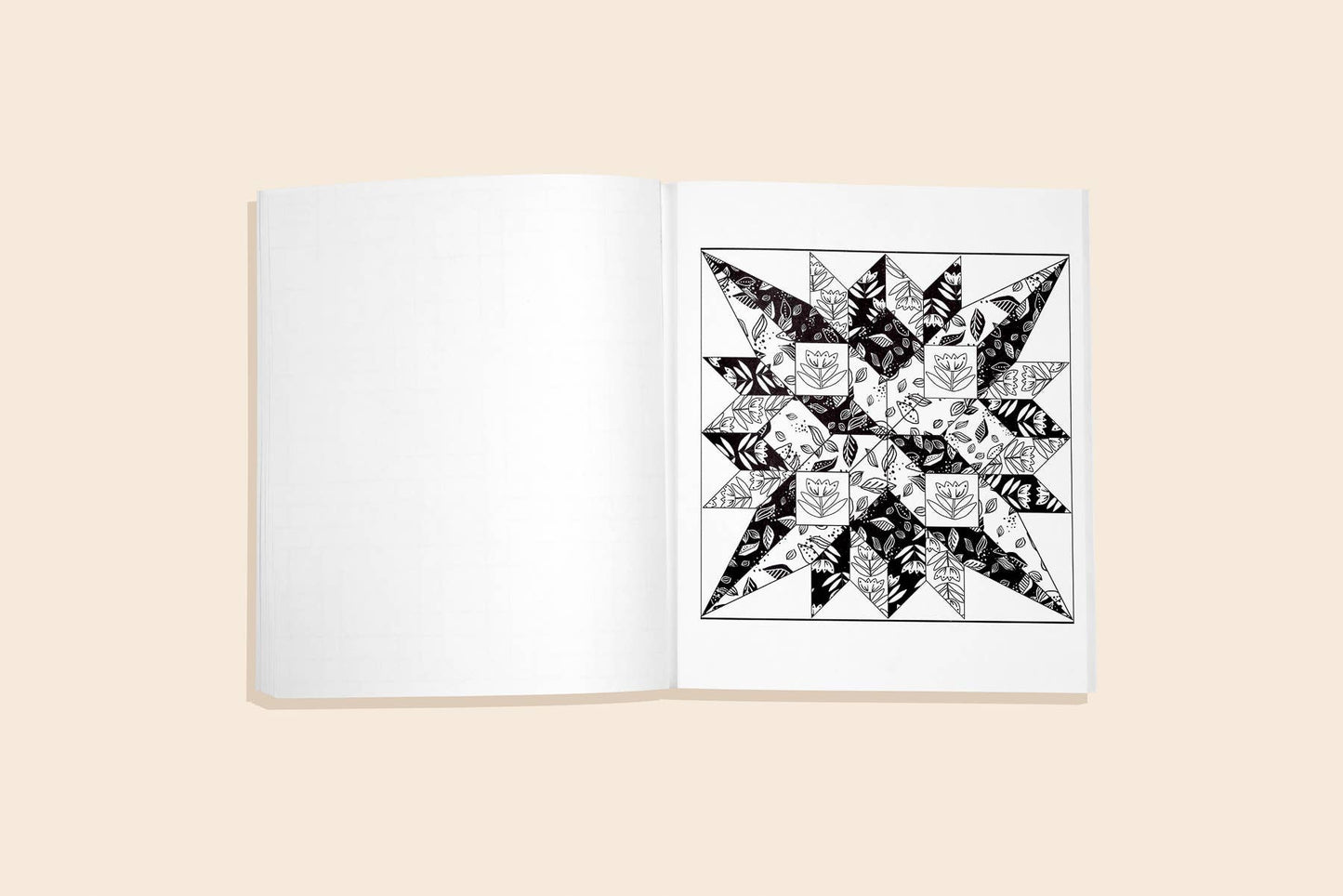modern quilting coloring book, quilt block coloring pages, Stephanie Sliwinski coloring book, quilting art book, coloring book for quilters, quilt-inspired coloring designs, relaxing quilt coloring book, adult coloring quilting patterns, Moda Fabrics coloring, creative quilting gift