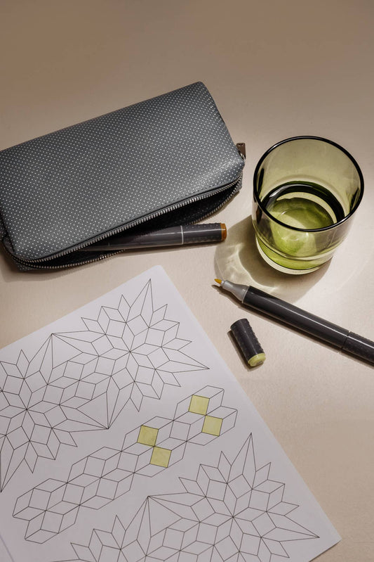 modern quilting coloring book, quilt block coloring pages, Stephanie Sliwinski coloring book, quilting art book, coloring book for quilters, quilt-inspired coloring designs, relaxing quilt coloring book, adult coloring quilting patterns, Moda Fabrics coloring, creative quilting gift