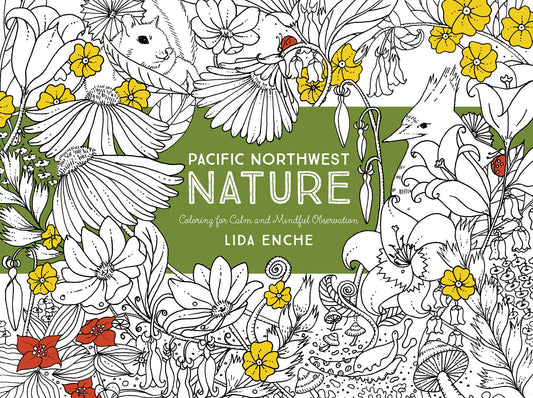pacific northwest coloring book, nature coloring book for adults, pnw flora and fauna coloring, national park coloring book, travel coloring book for nature lovers, compact coloring book, adult mindfulness coloring, camping coloring book, hiking activity book, scenic coloring book pnw, wildlife coloring book, outdoor adventure coloring, stress relief nature coloring, portable nature coloring book, black and white line art coloring