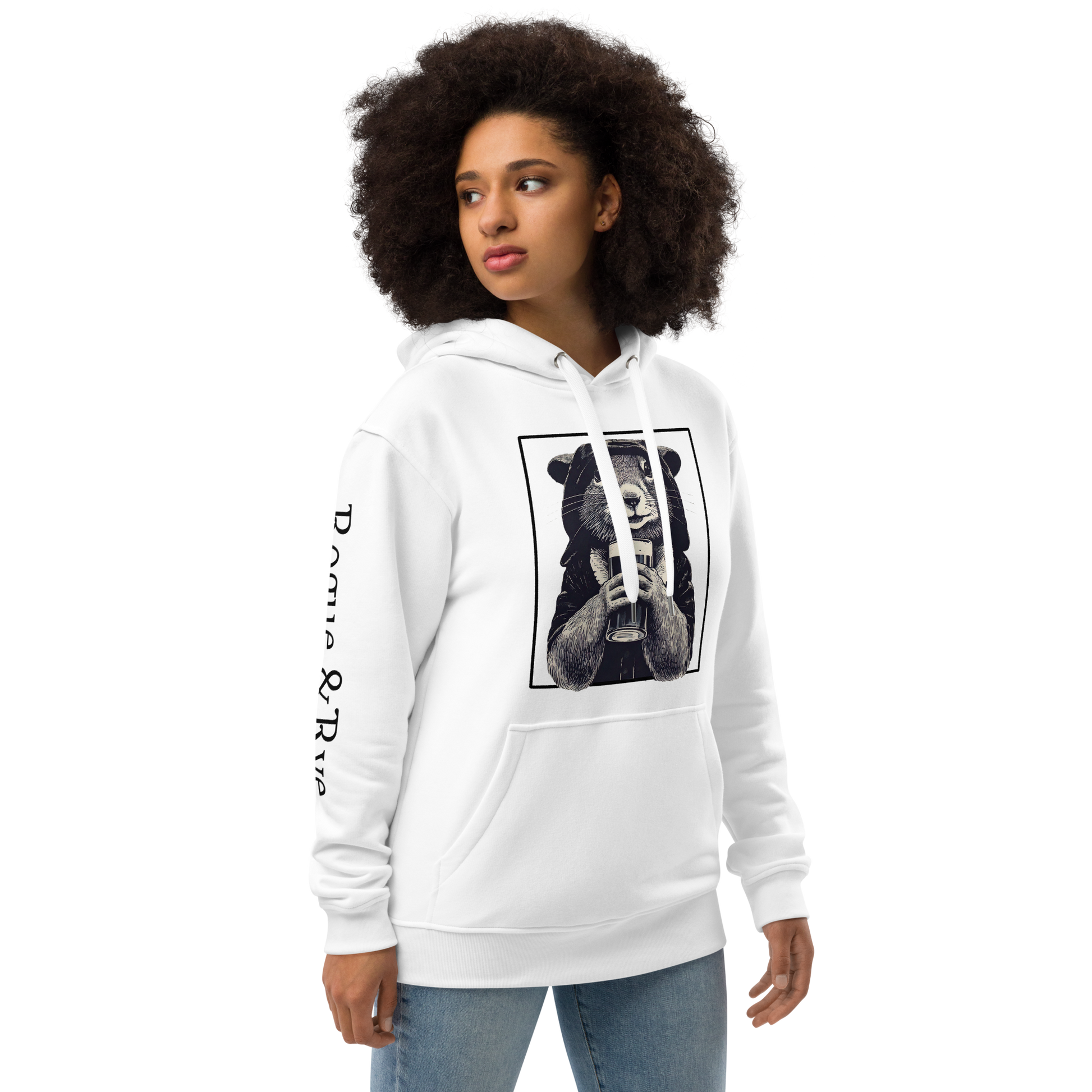 Rogue hoodie, eco-friendly RPG hoodie, organic cotton gamer hoodie, recycled streetwear, D&D rogue apparel, unisex fantasy hoodie, mischievous RPG hoodie, Rogue & Rye clothing, sustainable nerd fashion, cozy adventure hoodie