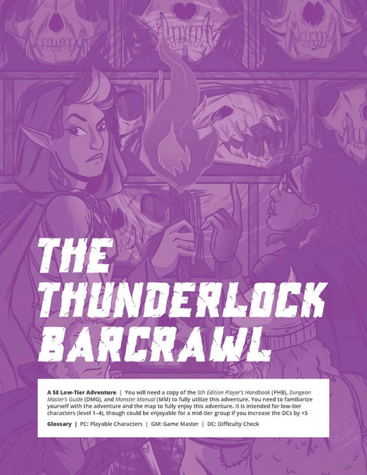 Rolled & Told Volume 1, 5E compatible one-shots, beginner D&D adventures, pick-up-and-play campaigns, comic RPG adventures, ready-to-play D&D, dungeon master starter book, Rolled & Told RPG series, E.L. Thomas RPG