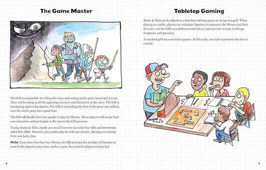 Scales & Tales RPG, Kevin Sherry RPG book, kids role-playing game, beginner RPG for families, tabletop RPG for children, RPG activity book, how to play RPGs for kids, fantasy adventure for young players, RPG storytelling book for families, parent-friendly RPG guide