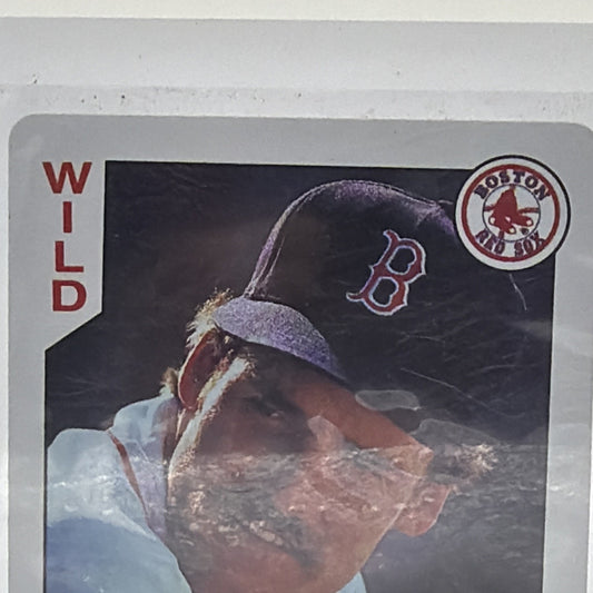 Close-up of Wade Boggs #WB MLB All-Stars Boston Red Sox card