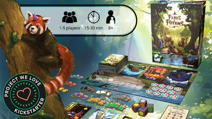 Parks & Potions -Potion Crafting Dice Game (1–5 Players)