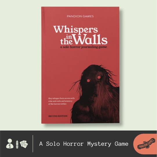 Whispers in the Walls 2e – Solo Horror Journaling RPG