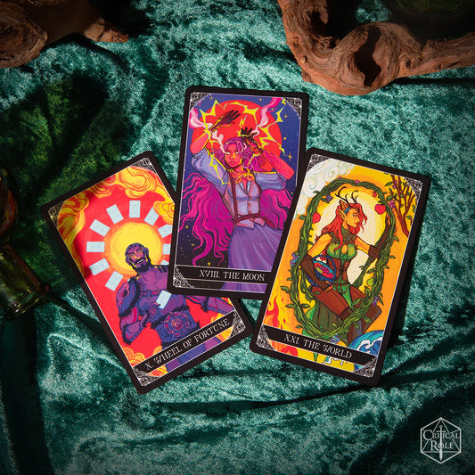 Critical Role 10 Year Anniversary Tarot Deck