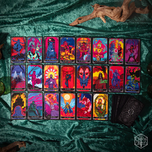 Critical Role 10 Year Anniversary Tarot Deck