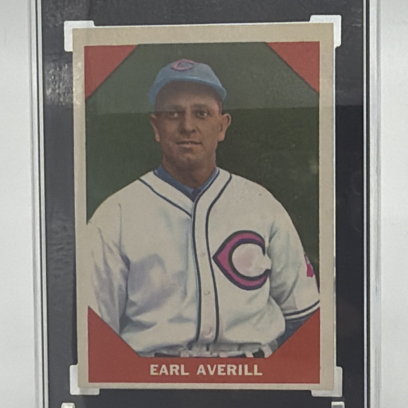 1960 Fleer #71 featuring Hall of Famer Earl Averill
