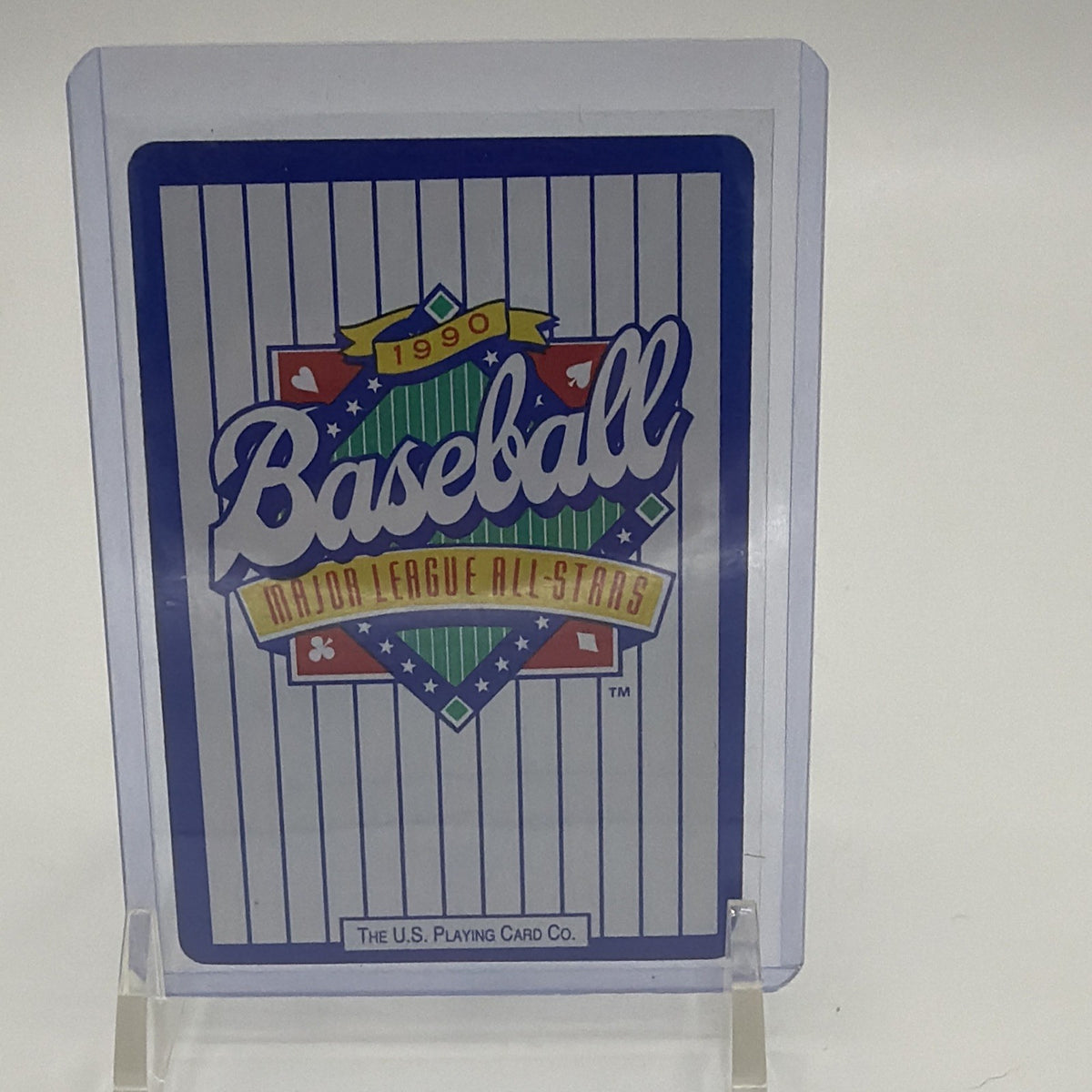 Back of 1990 MLB Major League All-Stars Wade Boggs playing card
