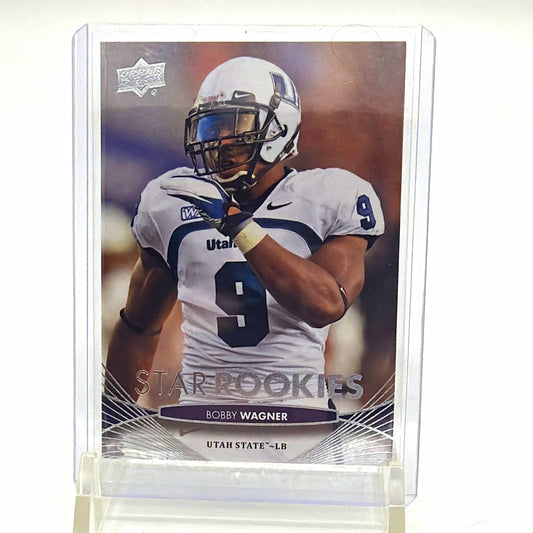 2012 Upper Deck Star Rookies Bobby Wagner #101 rookie card front