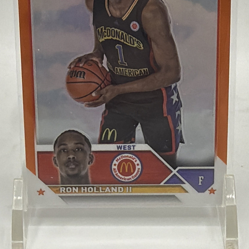 Lower front detail showing Ron Holland II nameplate and McDonald's All American logo