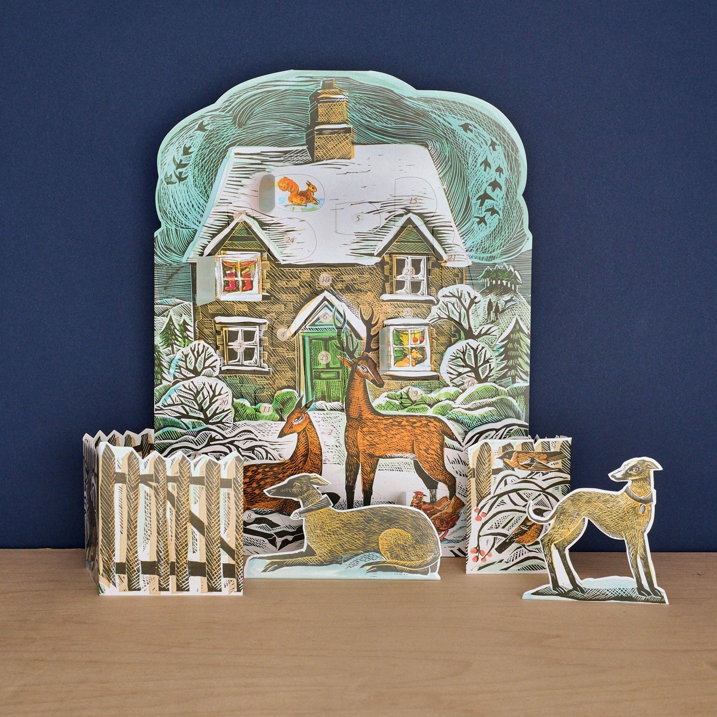 Christmas Cottage Advent Calendar