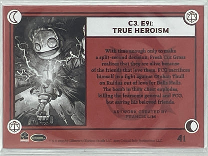 Critical Role 10th Anniversary Trading Cards, Full Base-Card Set