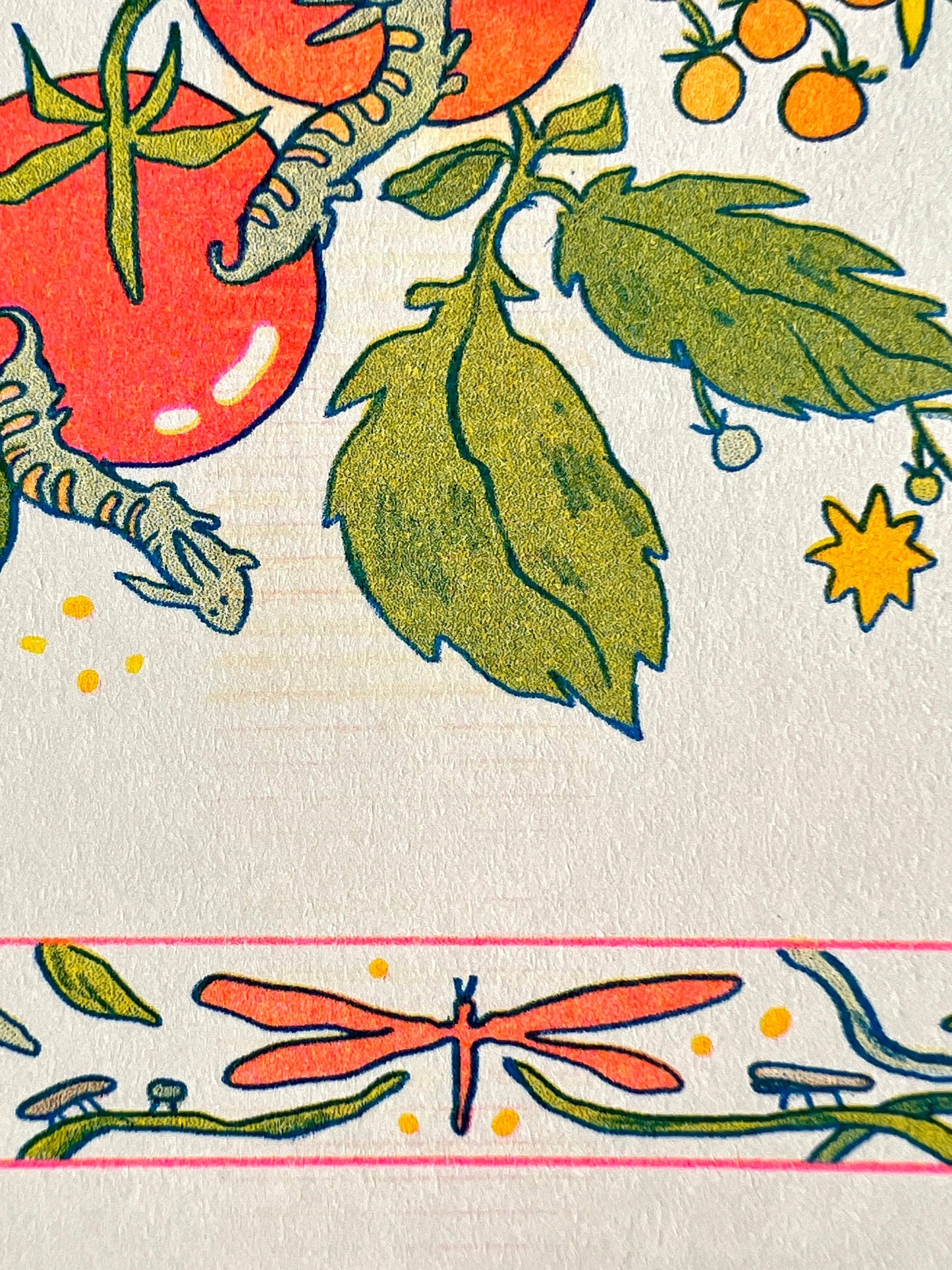 Sunflower Fairy Riso Print, Natalie Andrewson