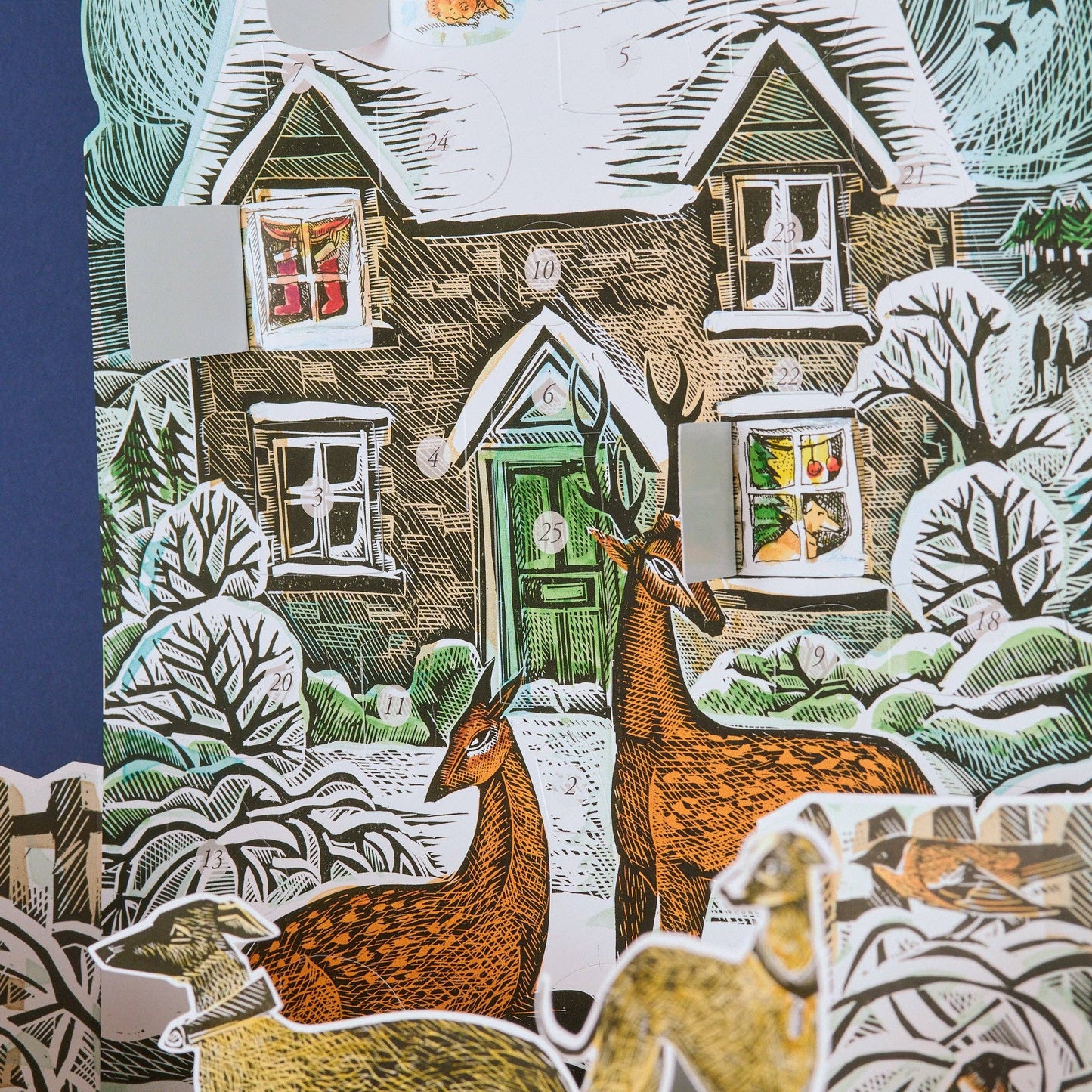 Christmas Cottage Advent Calendar