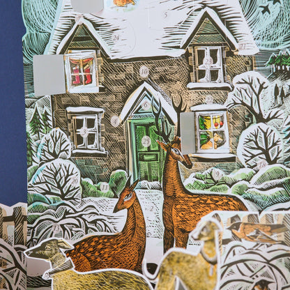 Christmas Cottage Advent Calendar