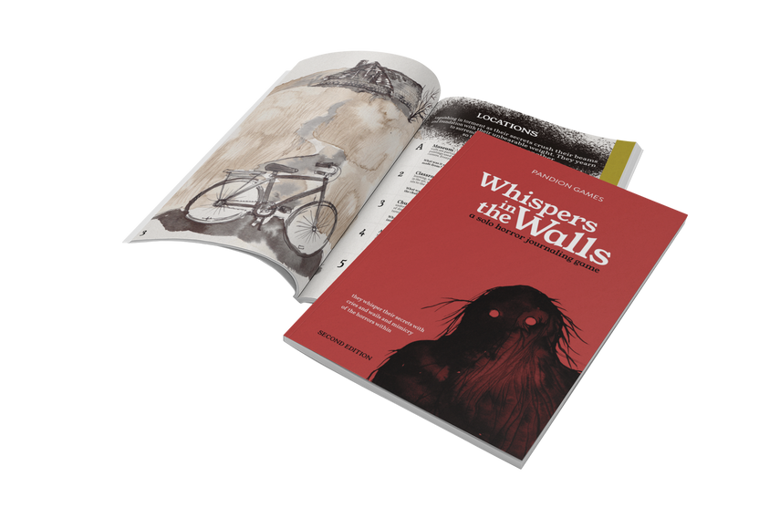 Whispers in the Walls 2e – Solo Horror Journaling RPG