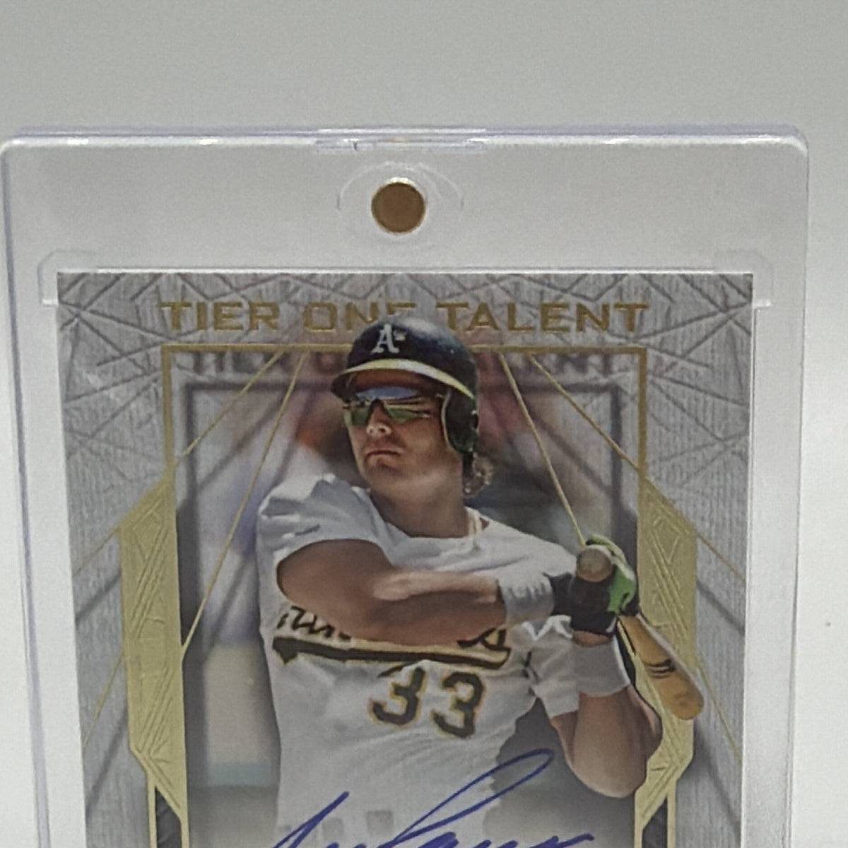 Topps 2022 Tier One Jose Canseco Tier One Talent Auto #T1TA-JC 015/299