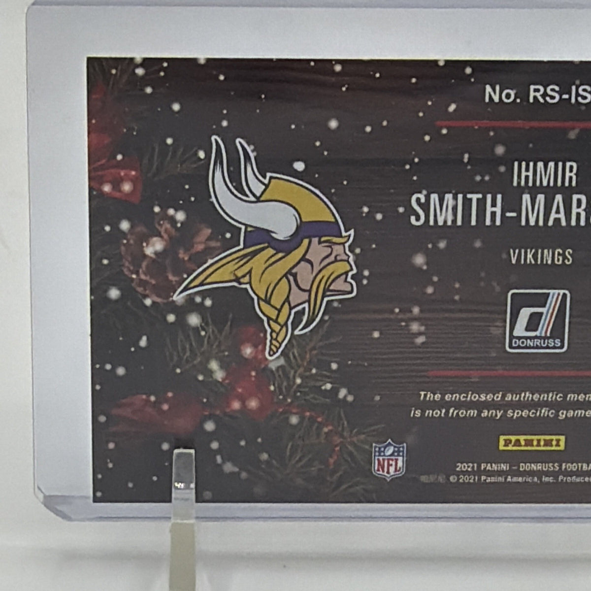 2021 Panini Donruss - Rookie Holiday Sweaters Ihmir Smith-Marsette #RS-ISM