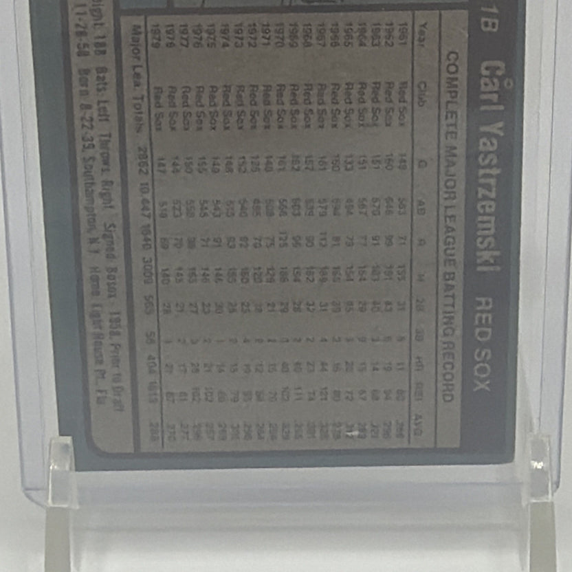 1980 Topps - Carl Yastrzemski #720