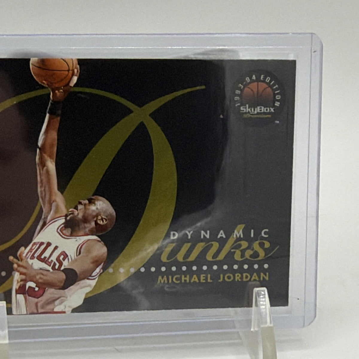 SkyBox 1993-94 SkyBox Premium Dynamic Dunks Michael Jordan #D4 Bulls Insert