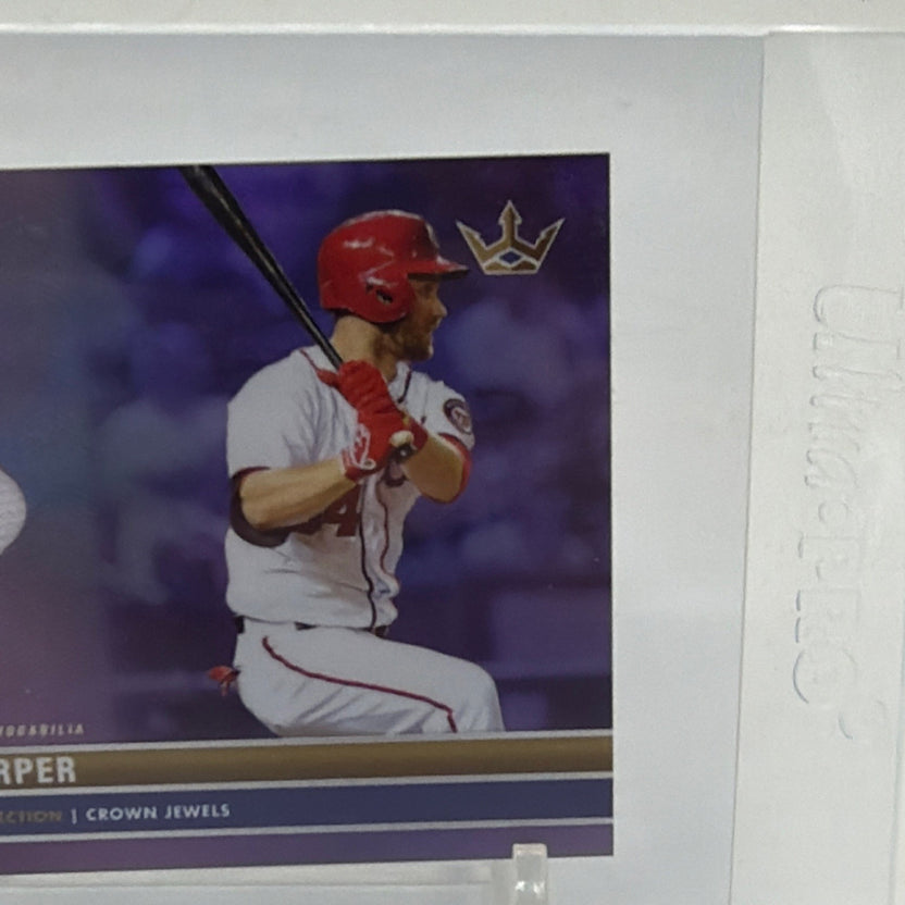 2022 Topps x Bobby Witt Jr. Crown Collection Game Relic Bryce Harper #8 14/25