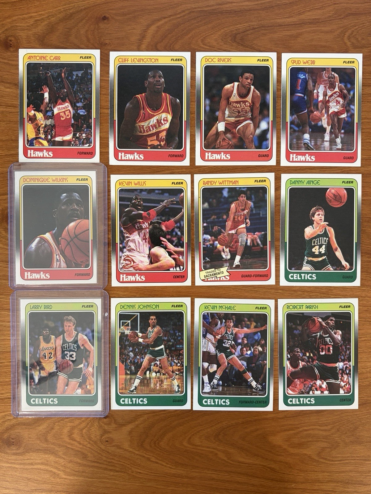 1988 Fleet Basketball Complete Set And Stickers PSA 9 Jordan, Miller, Pippen