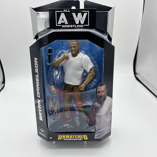 Daniel Bryan AEW Autographed Figure Last Match Wrestledream