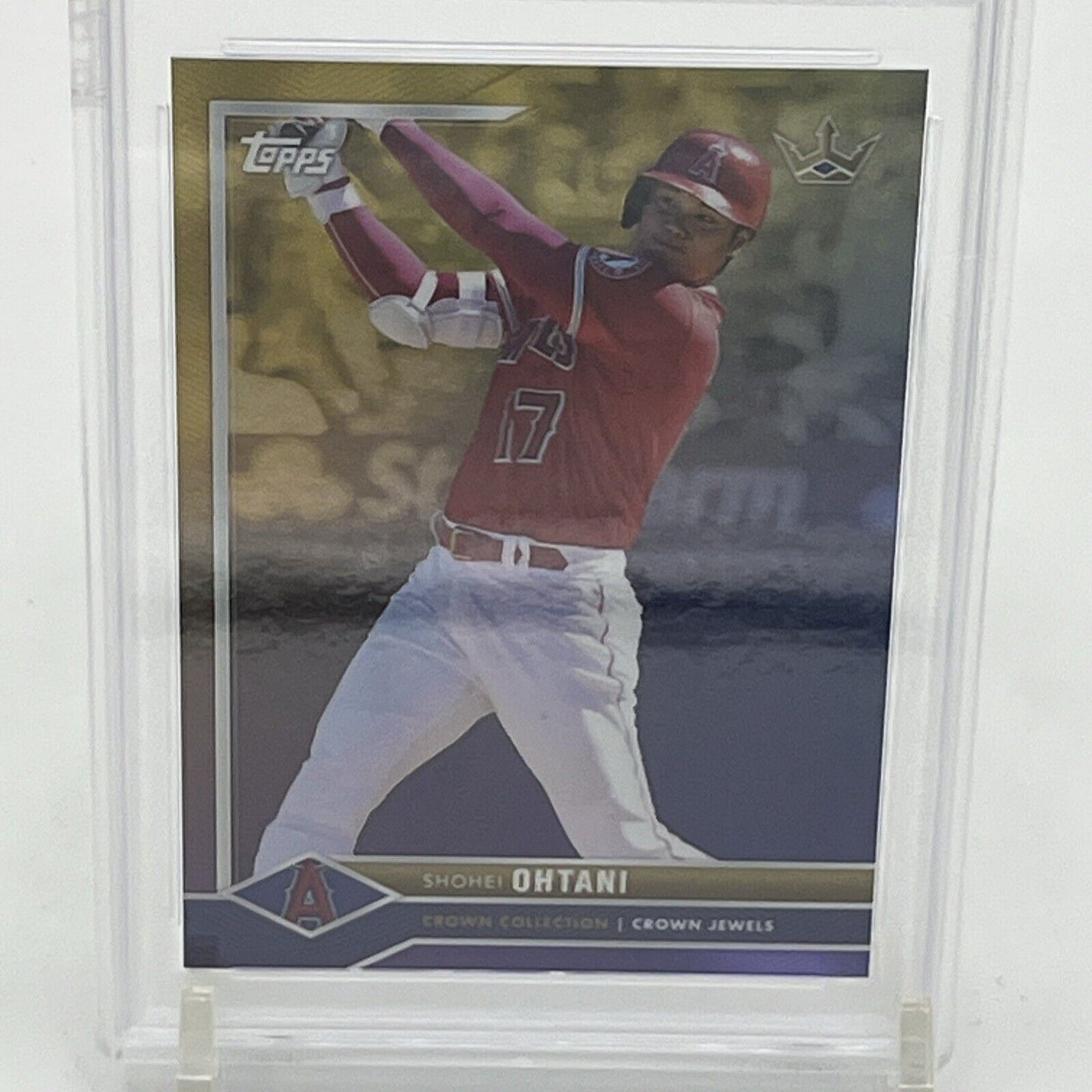 Shohei Ohtani 2022 Topps X Bobby Witt Jr Crown Collection #19 PSA 10 POP 22 MVP!