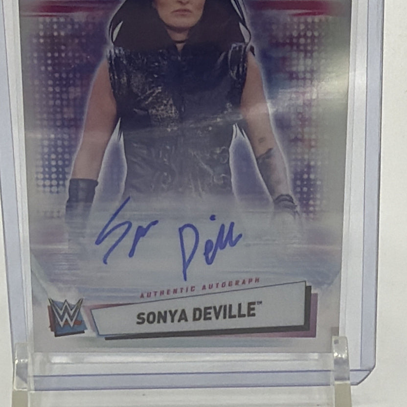 Topps 2021 Chrome WWE Autographs Sonya Deville Auto #A-SD 033/199